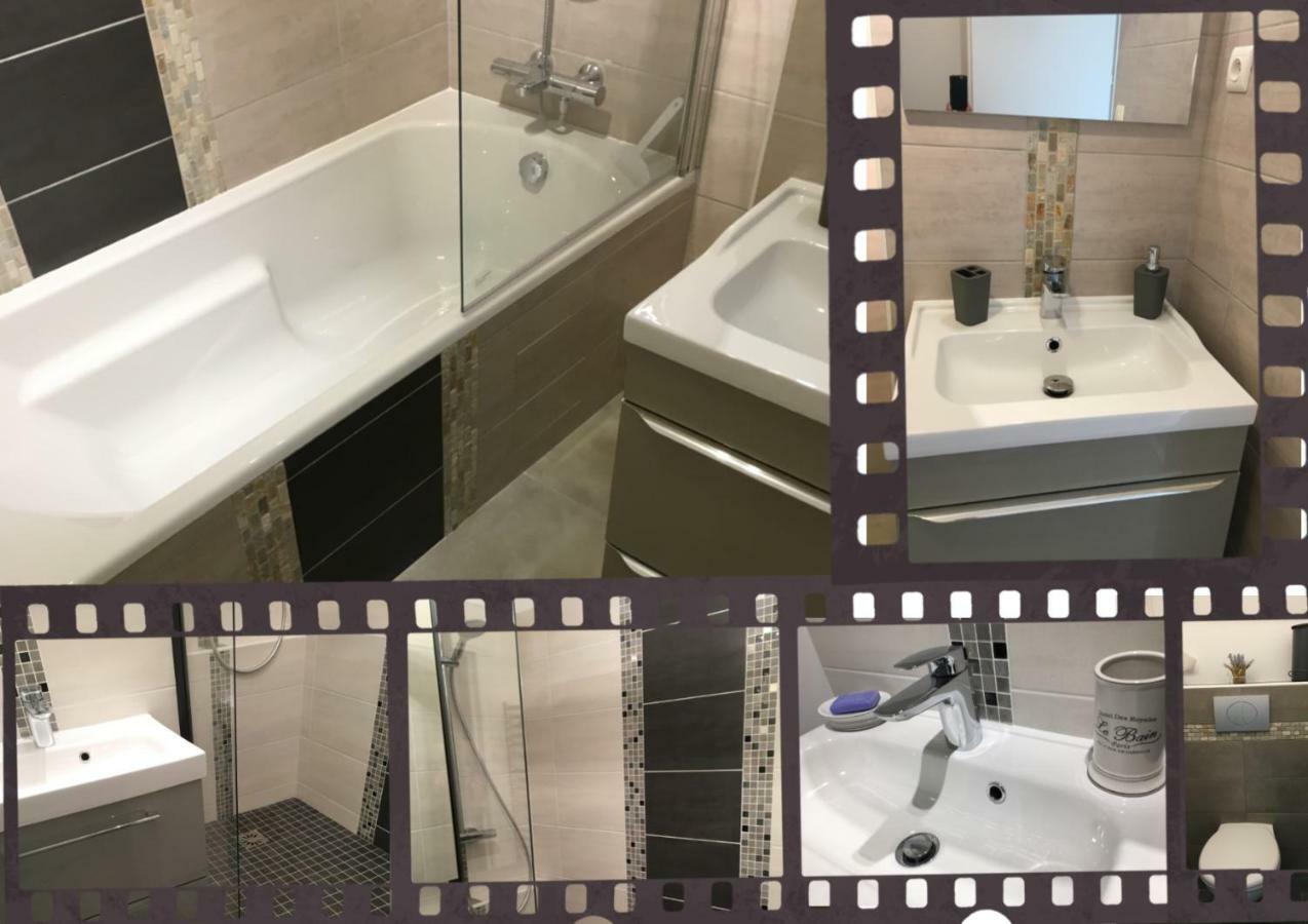 BedinReims burgundy bottle free parking&wifi free ideal 4 à 8 Adultes Esterno foto