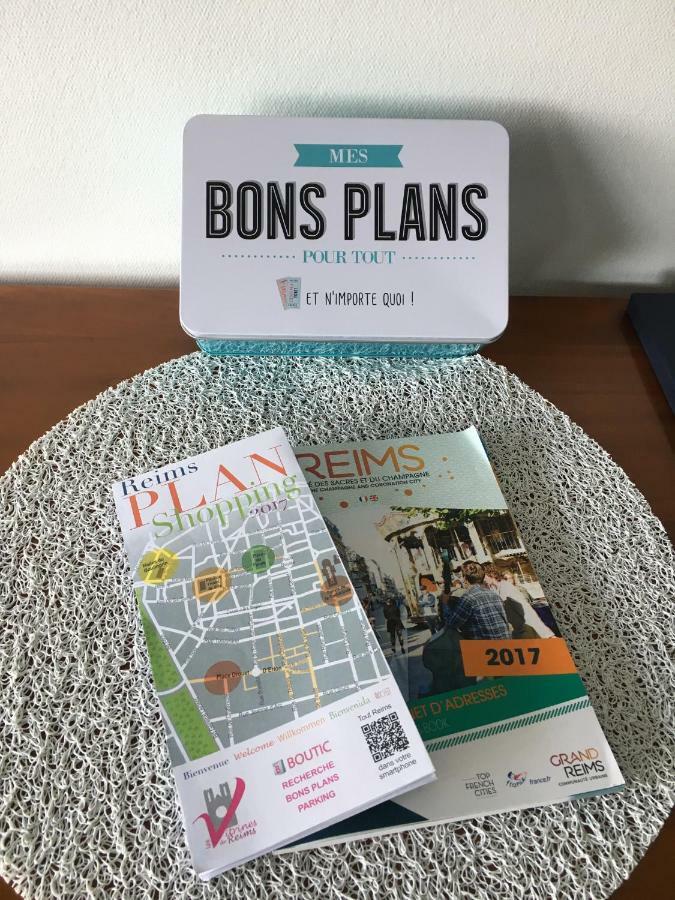 BedinReims burgundy bottle free parking&wifi free ideal 4 à 8 Adultes Esterno foto